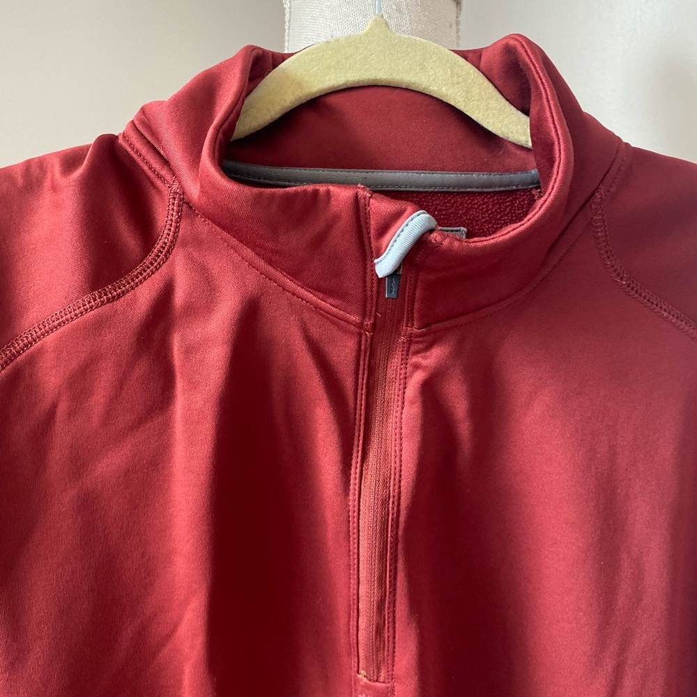 Timberland Rust 1/4 Zip Pullover - image 2